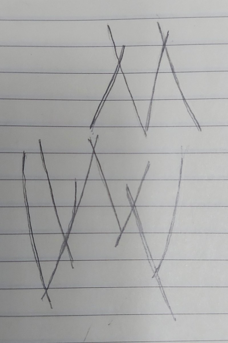 RobertHamnett's tweet photo. Wow! I recently discovered these apotropaic marks on an isolated 17th or 18th century farm building in the Glossop area. Carved to protect against withcraft, they invoke the Virgin Mary (interlocking 'V's, crowned by an 'M') I am genuinely blown away by this. #FolkloreThursday https://t.co/x0IFwhdem7