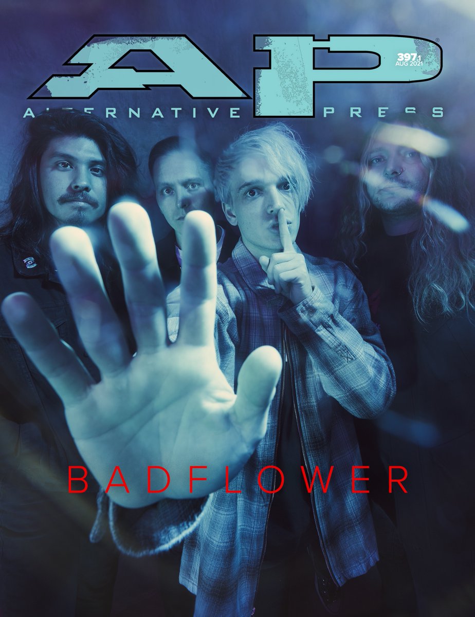 💥 @badflower launch new song “Don’t Hate Me” and are issue 397 cover stars! 

Snag yours below 👇 altpress.com/features/badfl…