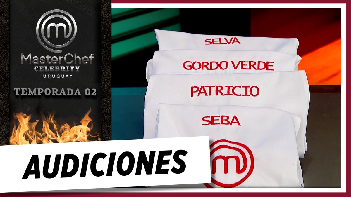 MasterChef_Uy's tweet photo. Patricio Giménez (con Rumba 🐶), Selva Pérez, el ¨Gordo¨ Verde y Sebastián Almada nos regalaron una divertida audición. 👏👨‍🍳 Mirá todo lo que hicieron intentando conseguir el delantal.  → https://t.co/Rlrw49i4Sy

#MasterChefUY #MasterChefCelebrity | @canal10uruguay @bbva_uruguay https://t.co/GNhYoDLKdl