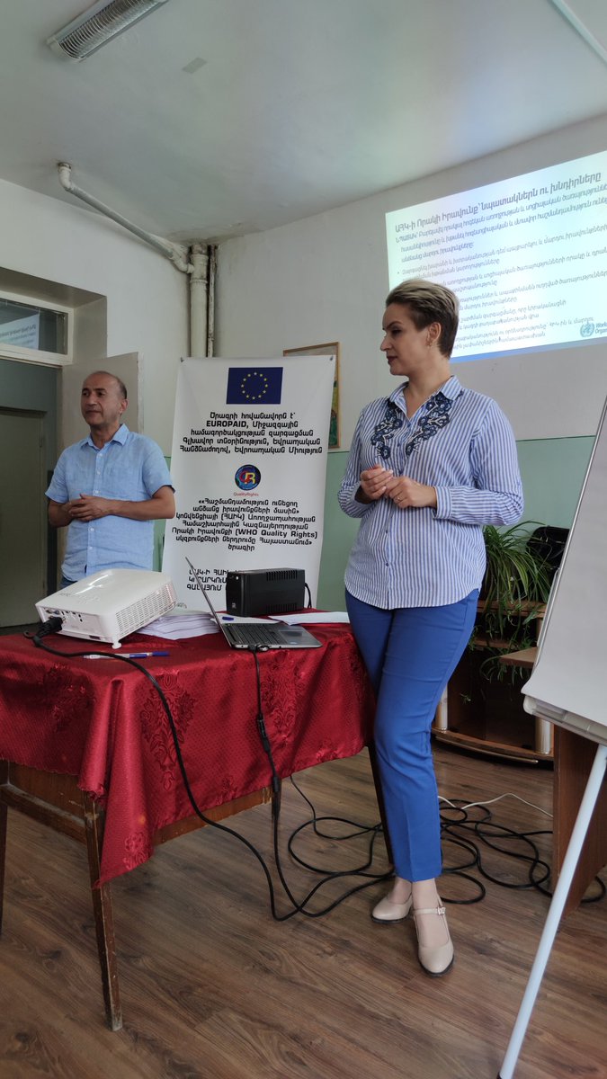 Day 1, Group 2, 06/08/21
Vardenis Boarding house is rolling. Training on QR principles part 2 and  30+ participants in the second group! QR for all👍
 #UNDHR, #CRPD, #WHOQR
#qragile #qualityrightsarmenia
<a href="/ArmeniaRights/">QualityRights Armenia</a> <a href="/QRGhana/">QualityRights Ghana</a> <a href="/QRagile/">QualityRights_agile</a> @Itay <a href="/QRSardinia/">QRSardinia</a> <a href="/QRLebanon/">QRLebanon</a>