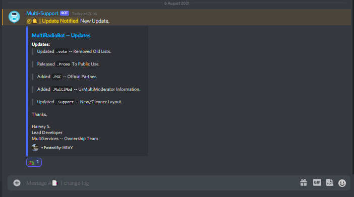 ThatMultiBot's tweet image. New Update -- 06/08/2021