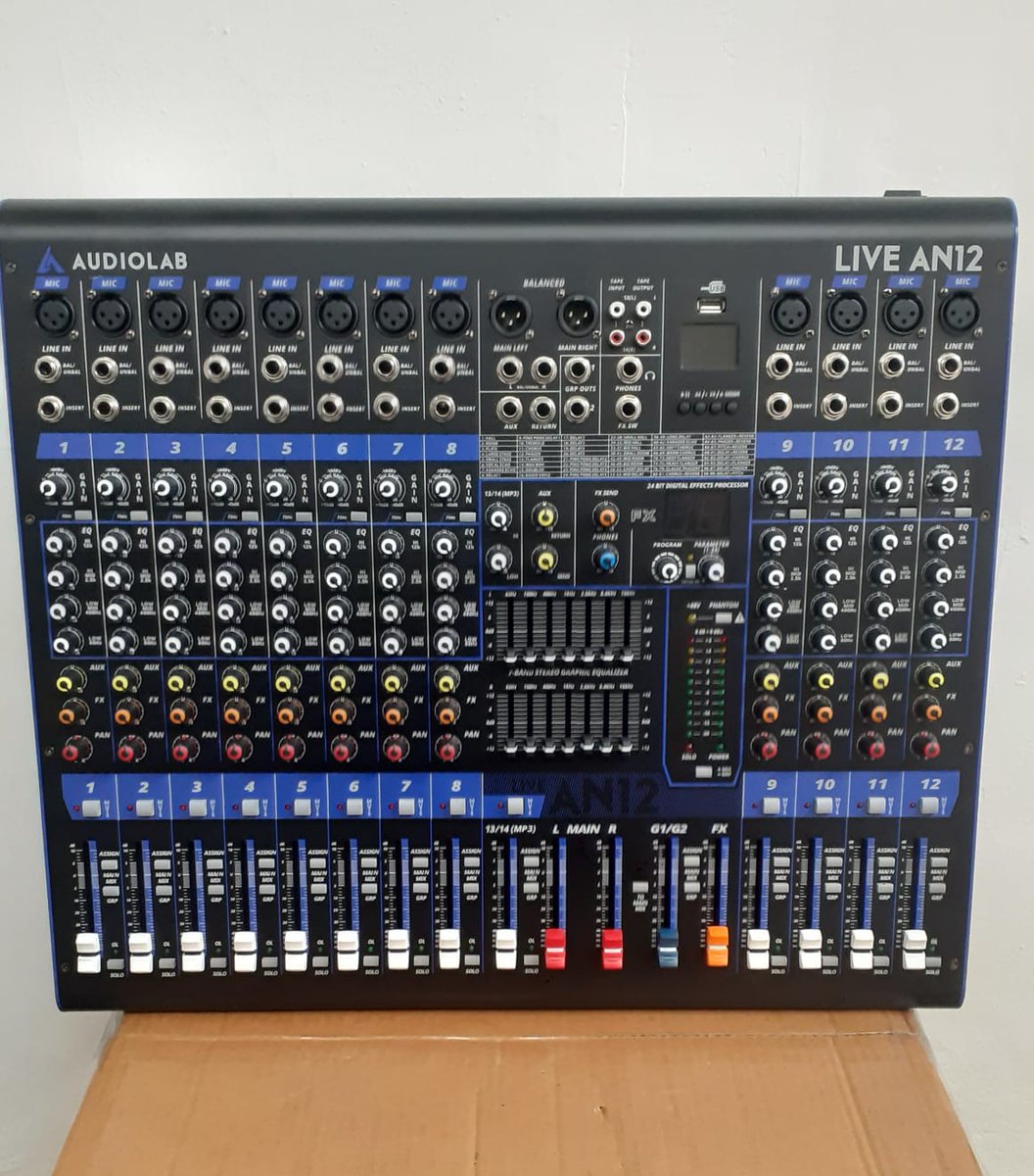 proavilasound's tweet photo. ❗ATENCIÓN CONSOLA DE SONIDO PROFESIONAL DE 12 CANALES❗ 
#AudioLab #LiveAn12 #PartyMusic #Musica #Music #Dj #DjArgentina #Deejay #Party #Fiesta #Sonido #Iluminacion #Djs #Pioneer #Records #Productor #Like #Follow #Mixing #Remix #InstaDj #Sound #Consola #Beatmaker #Produccion https://t.co/NBg0yAmHpG