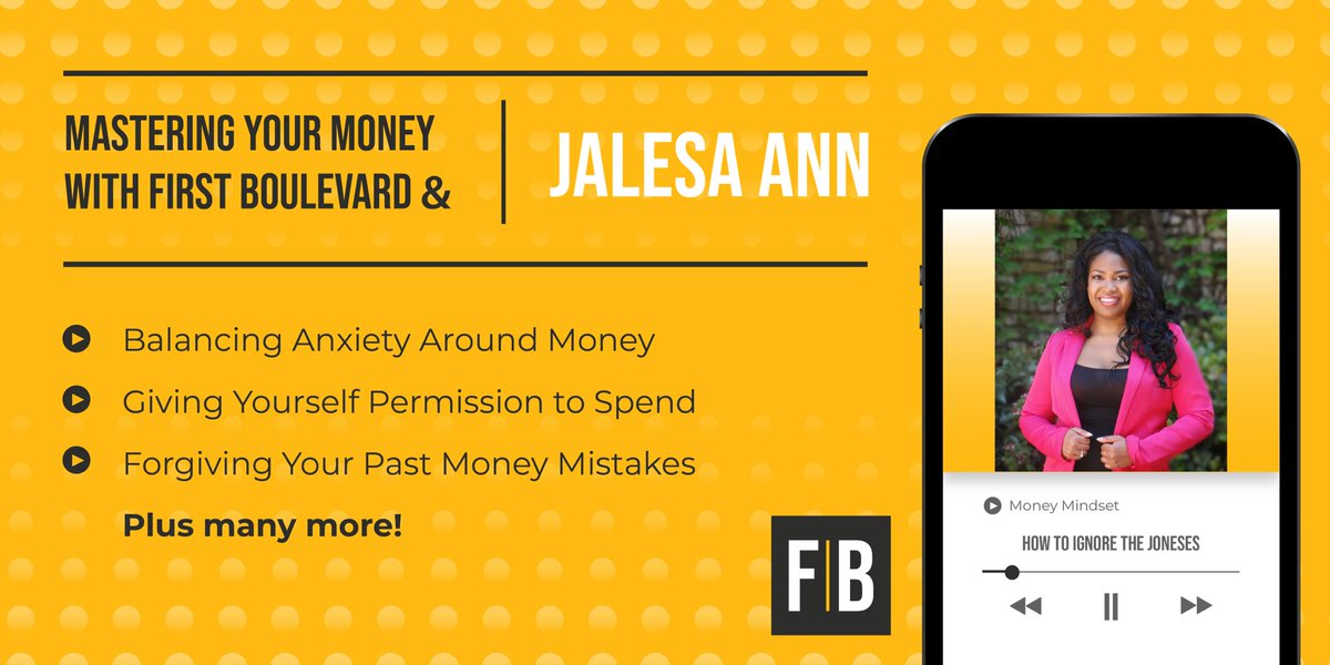 jalesaann's tweet photo. The way we think about our money shapes what we do with our money, that’s why I’ve teamed up with @firstblvd to help you navigate your money mindset. Click the link to pre-register for their app on the App Store or Google Play Store. #firstblvd https://t.co/nml2BJJzii