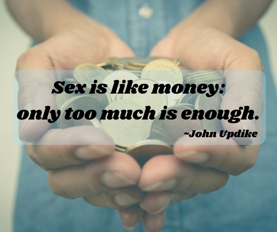 There's no such thing as too much of a good thing! #sexandmoney #neverenough #lifegoals