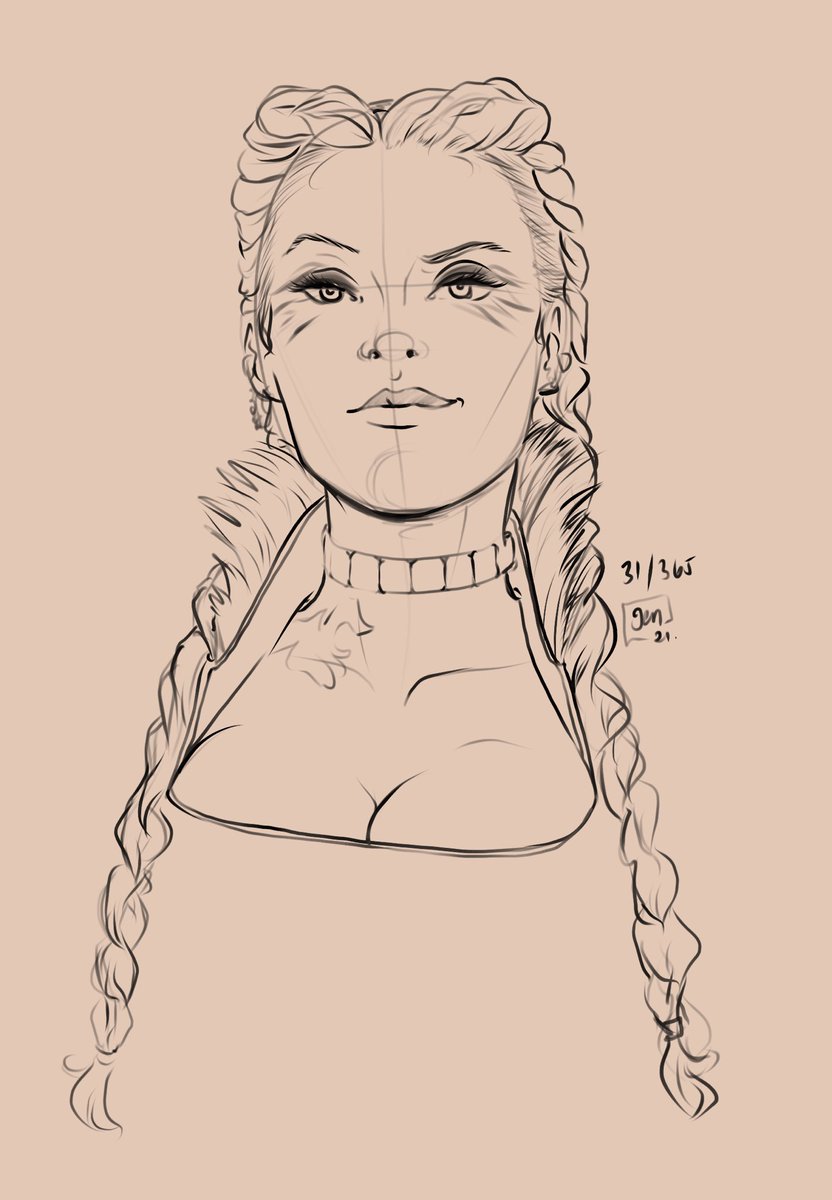 Yesterday’s #JensDailyDrawing.

#Loba #apexlegends