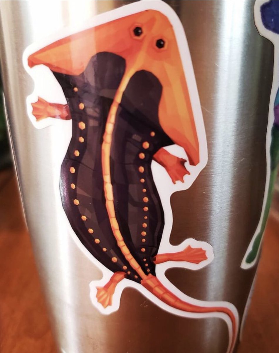 SternbergCamps's tweet photo. Shout out to some very talented artists whose works were included in our camp kits this summer! Check them out if you are looking for some cool wildlife/fossil-inspired stickers, prints, apparel, &amp; more! 

@claireaspiller 
@permiawear 
“Round and Talented” on Etsy

#sciart #STEAM https://t.co/8qiCbsUX66