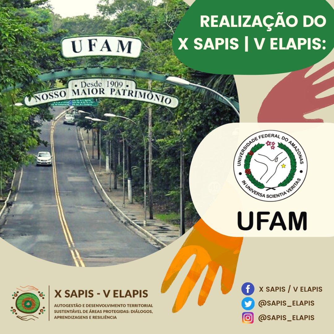 sapis_elapis's tweet image. A Universidade Federal do Amazonas é mais uma das realizadoras do X SAPIS | V ELAPIS! Conhecida por ser a primeira instituição de ensino superior do Brasil, foi fundada em 1909. 
#universidadepublica #sapiselapis #conservacaoambiental #areasprotegidas