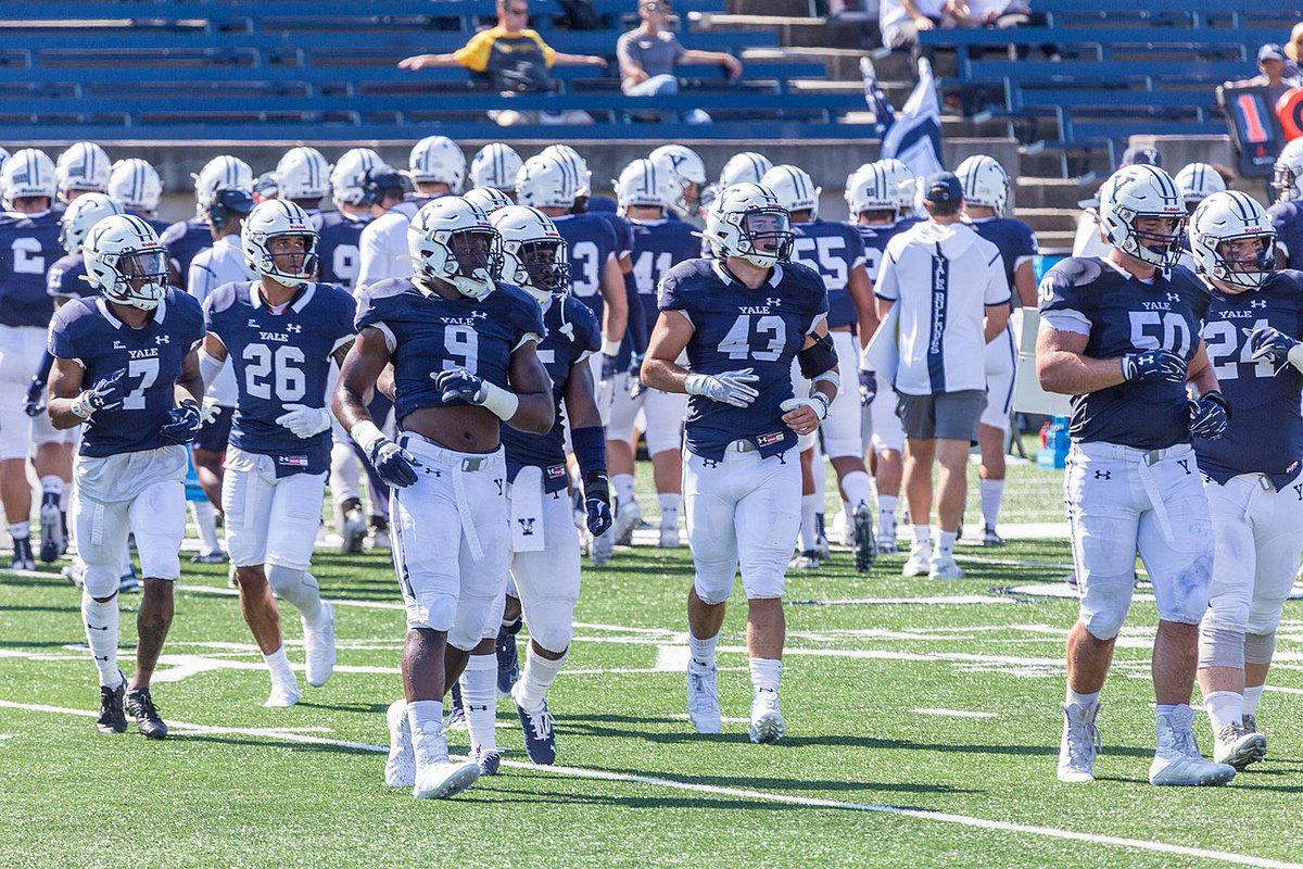 joshuaPowell131's tweet photo. After a great talk with coach @CoachStevensFB I am beyond blessed and excited to receive my first offer to Yale!!! #GoBulldogs @LClelland https://t.co/TwG9fXaaoP