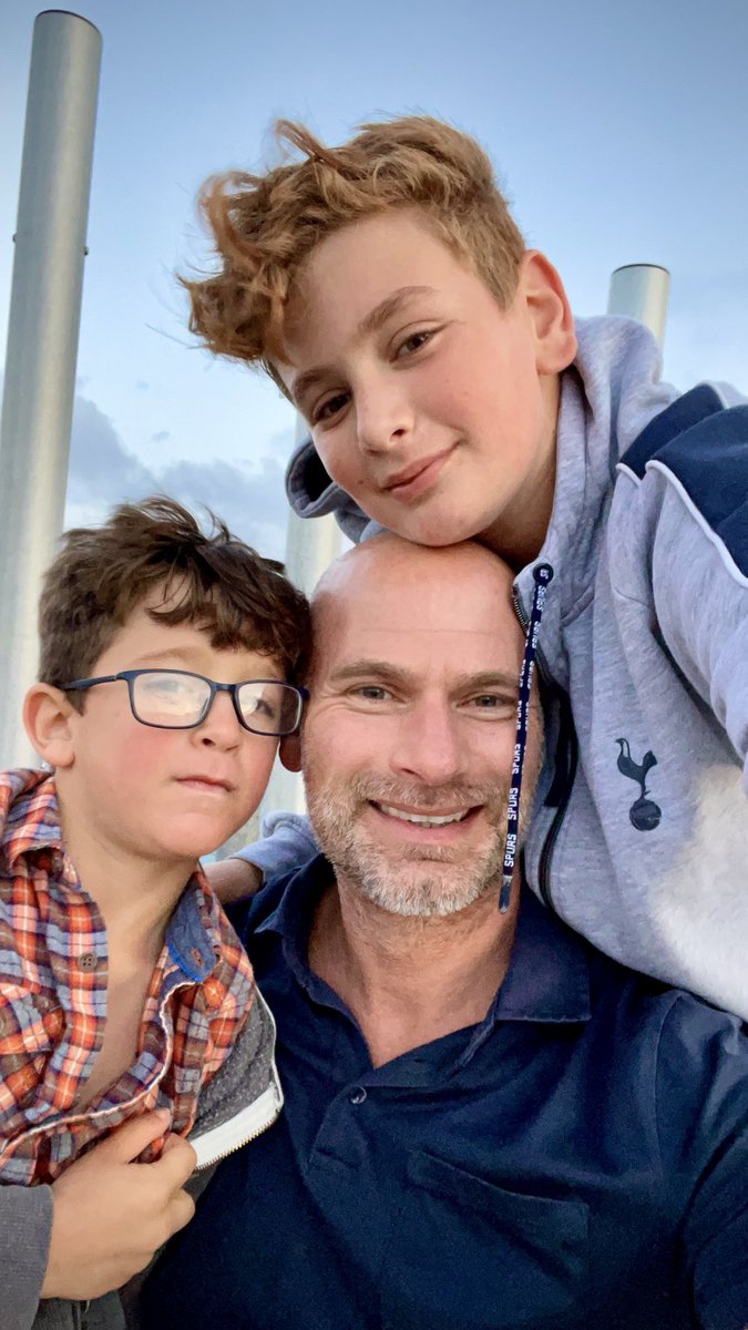 Tweet of the week with my lads in Bournemouth