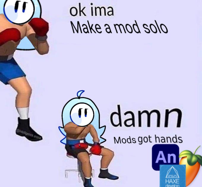 CubedForIce's tweet photo. Mods got hands https://t.co/lCgd36wfMy