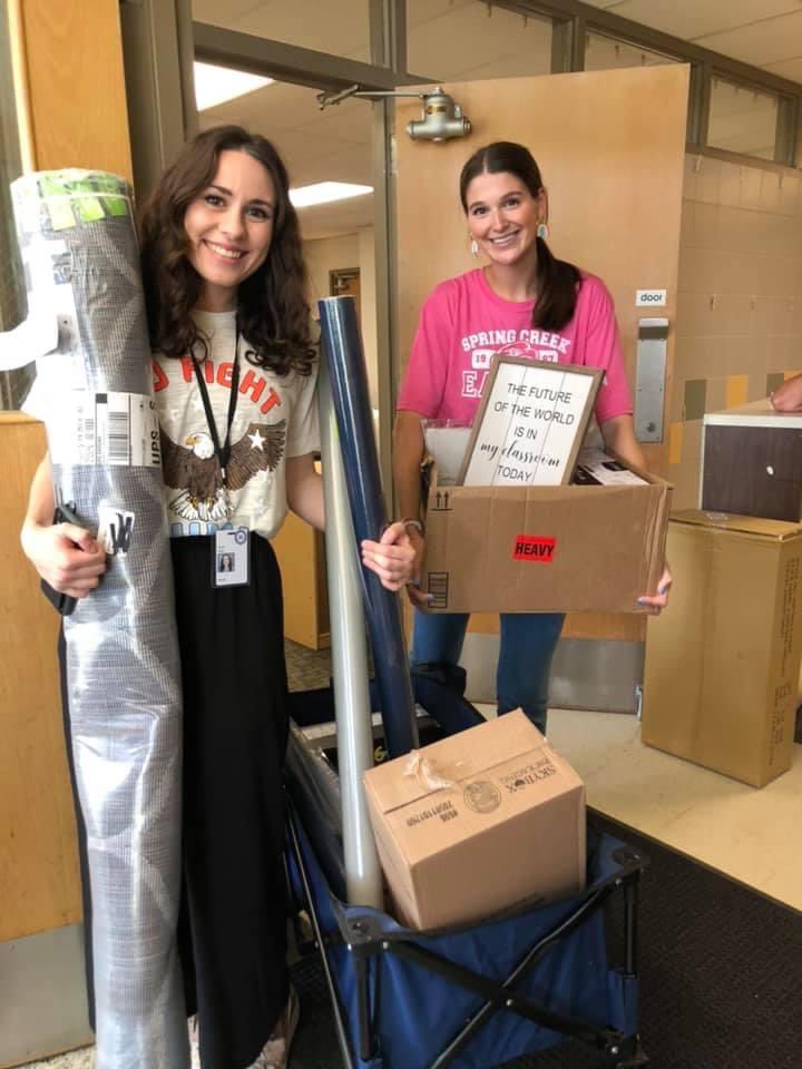 I love that I get to work for a district who values teachers so much especially our brand new ones. Thank you <a href="/risd/">RISD</a>  for making these teachers’ day by making sure they have everything they need to start the school year!  That is the power of love. #RISDPowerofLove #proudtobeSCE