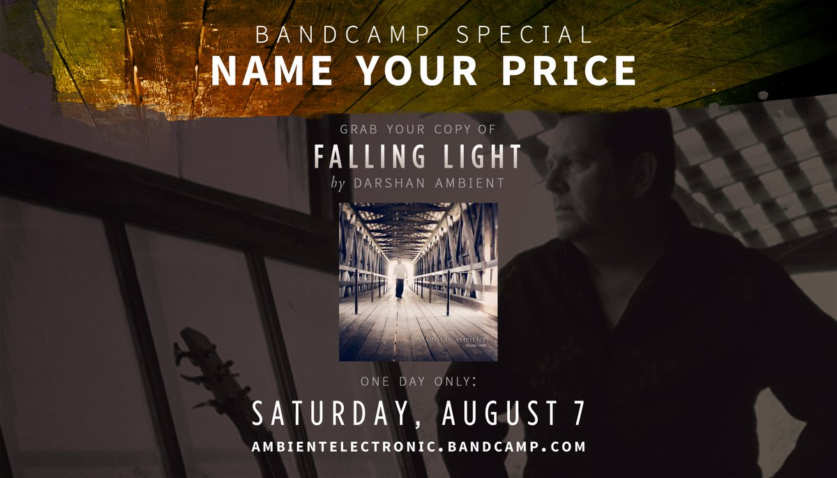SpottedPeccary's tweet image. REMEMBERING MICHAEL ALLISON–In honor of Michael’s birthday tomorrow, leave a comment below and grab FALLING LIGHT on Bandcamp as a “NYP.” For a limited time (now until the end of tmrw. bit.ly/fallght #AmbientElectronic #MichaelAllison #DarshanAmbient #WeMissYou