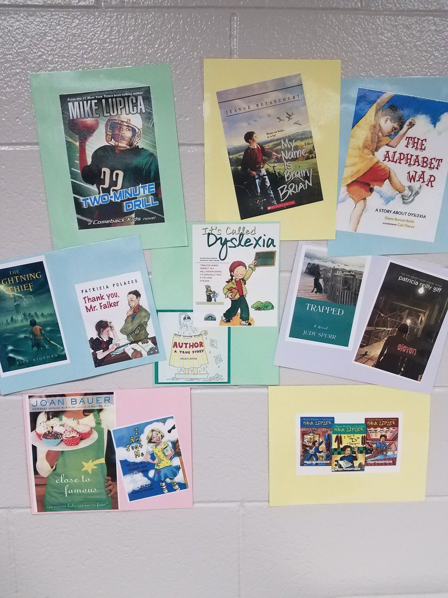 Books with children with dyslexia. It's always good to have someone who understands your challenges <a href="/HDyslexia/">Humble ISD Dyslexia</a> <a href="/HumbleISD_PFE/">Pine Forest Elem</a>
