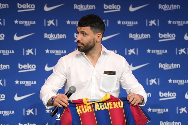 barcacentre's tweet photo. Agüero wants to leave Barça this summer. The striker was promised to play alongside Messi next season. [betevé] https://t.co/yanPEzOxsq