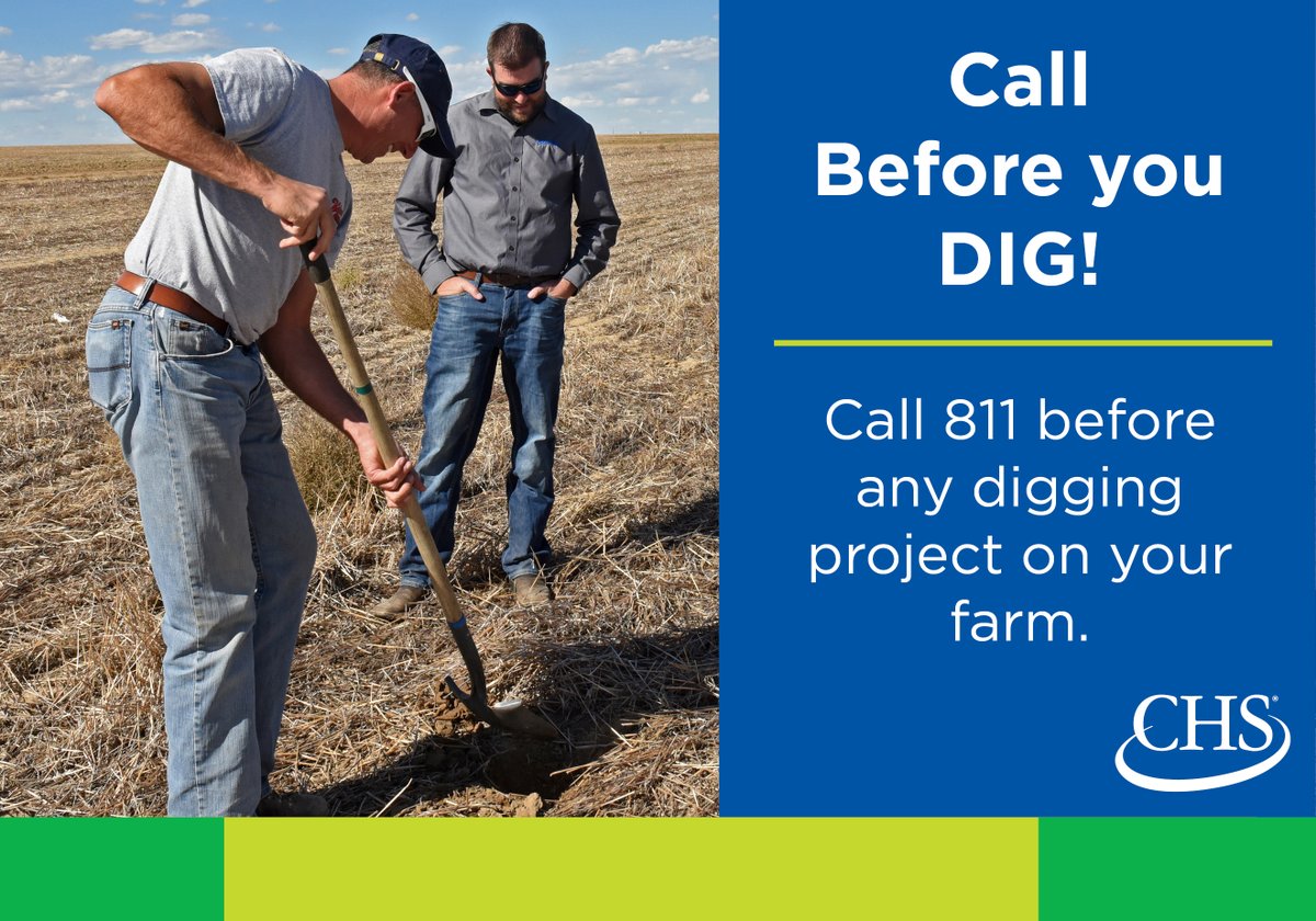 Happy 811 Day! It’s a great reminder to stay safe by calling 811 before you dig. No matter how big or small the project, call 811 to have underground utilities marked for free.