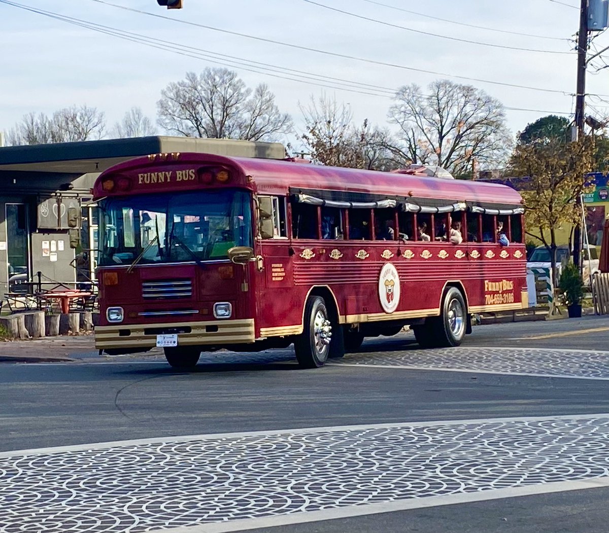 Funny bus. Funny bus