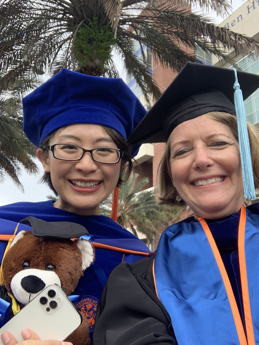 Nancy Fichtman Dana (@nancyfdana) on Twitter photo Graduation day for Dr. <a href="/VeraWeiMa/">Vera* Wei Ma</a>! So proud of you and honored to be your colleague and friend! 🎉🐊🧡💙 #gatorgrad <a href="/UF_COE/">UF College of Education</a> Graduation day for Dr. <a href="/VeraWeiMa/">Vera* Wei Ma</a>! So proud of you and honored to be your colleague and friend! 🎉🐊🧡💙 #gatorgrad <a href="/UF_COE/">UF College of Education</a>