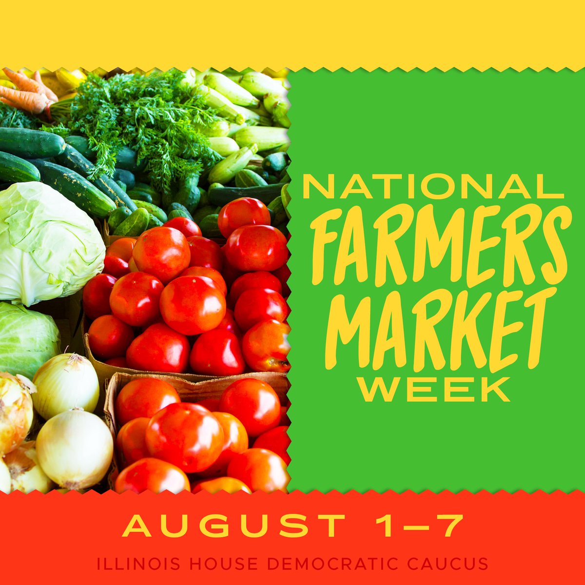 I hope everyone is enjoying Farmers Market Week! <a href="/ottawachamberil/">Ottawa Area Chamber of Commerce and Industry</a> always has a fantastic selection of produce and homemade goods every Saturday from 8-12:30 in Washington Square Park
Find other local markets here: ilfma.org/illinois-marke…