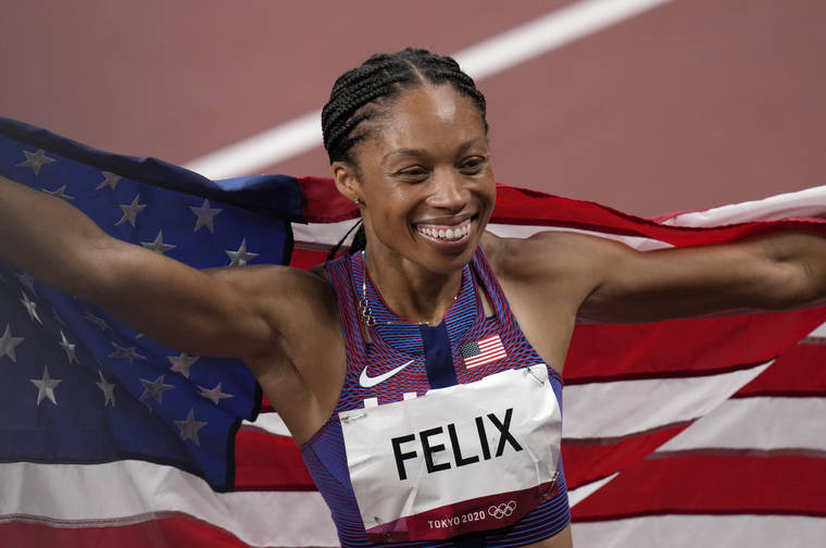 Long journey leads to an Olympic record for Allyson Felix TokyoOlympics2021