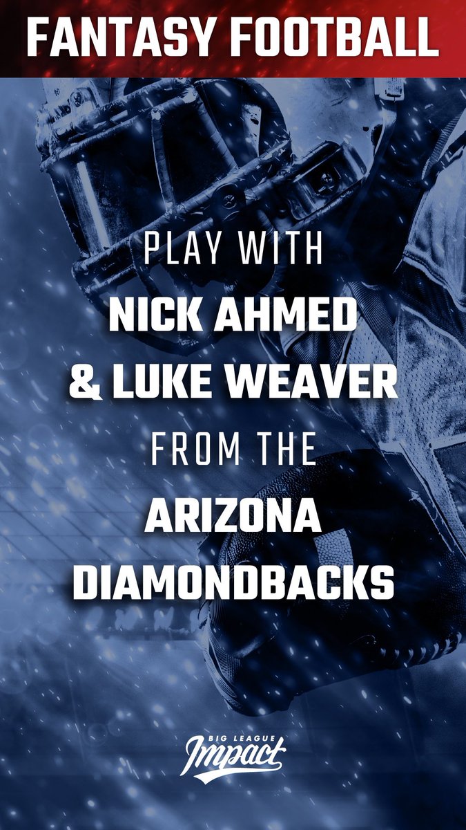 Come join <a href="/NickAhmed13/">Nick Ahmed</a> and I in some good ole fashion Fantasy Football! I like to think I’m not too shabby but would love to be proved wrong. Only one way to find out 🤷🏼‍♂️ Sign up @ bigleagueimpact.org