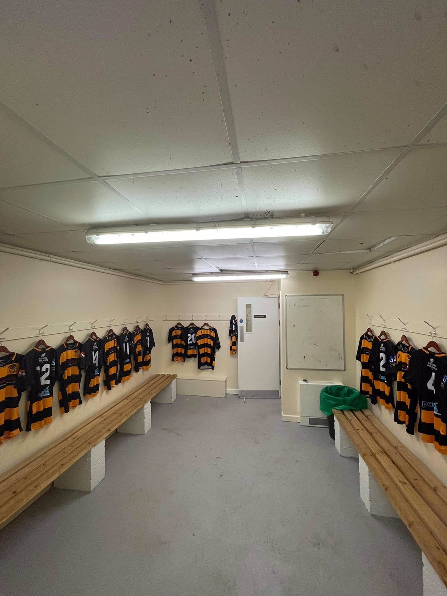 TonyrefailRFC's tweet photo. 1 match down, 1 to go. We are all prepared to welcome Penygraig to Parklands tomorrow in another local derby. We are ready. Who’s excited? #teamton💛🖤💛🖤💛🖤 https://t.co/hLvI6ouUDT