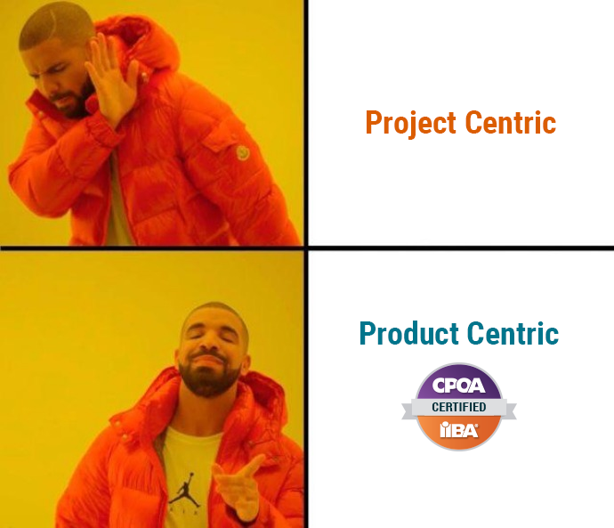 IIBA's tweet photo. Thoughts?
#ProjectCentric #ProductCentric #Product #ProductOwner #ProductOwnership #ProductOwners https://t.co/5wFbMnfxfn