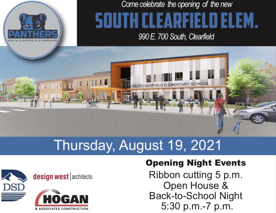 South Clearfield Elementary (@southclearfield) on Twitter photo Ribbon Cutting & Open House in conjunction with Back-to-School Night. <a href="/rwkinghorn/">Robert W. Kinghorn</a> <a href="/teachindavis/">Teaching in Davis</a> <a href="/teachindavis/">Teaching in Davis</a> <a href="/uwsl/">United Way of Salt Lake</a> <a href="/DEFFoundation/">Davis Ed Foundation</a> Ribbon Cutting & Open House in conjunction with Back-to-School Night. <a href="/rwkinghorn/">Robert W. Kinghorn</a> <a href="/teachindavis/">Teaching in Davis</a> <a href="/teachindavis/">Teaching in Davis</a> <a href="/uwsl/">United Way of Salt Lake</a> <a href="/DEFFoundation/">Davis Ed Foundation</a>