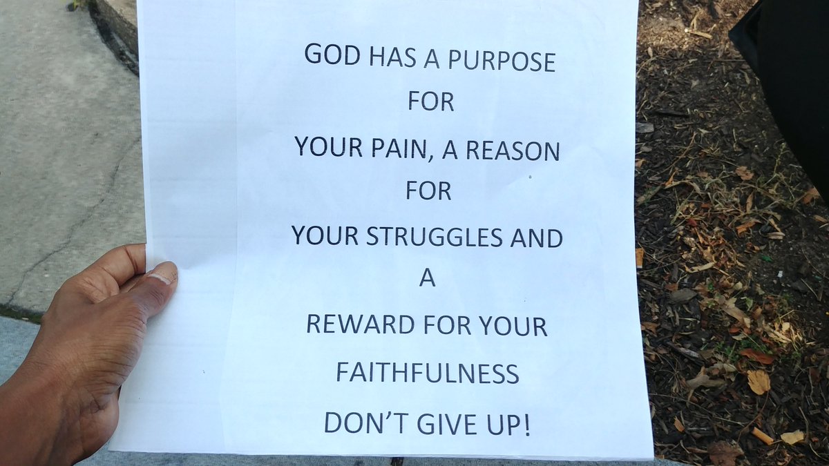 A lady I met on the street walked up to me and gave me this.
So do share with you.🌺❤🌹
Please share, retweet, repost, & pay it forward. 
#godislove #yourlifehaspurpose #godcares