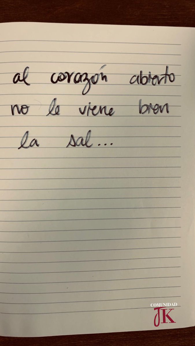 paulette_ci's tweet photo. #ALGOMÁSJK @JaimeKohen 🤍 https://t.co/MjmzmtoJhs