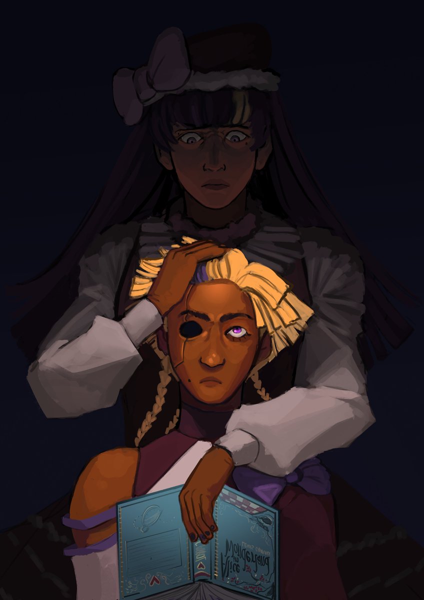 blows the dust off this acct

anyways

some rp art! characters belong to @/rorskie and @/qqnge ✨