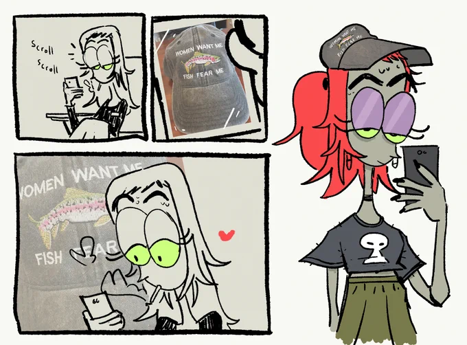 they got a hat 
