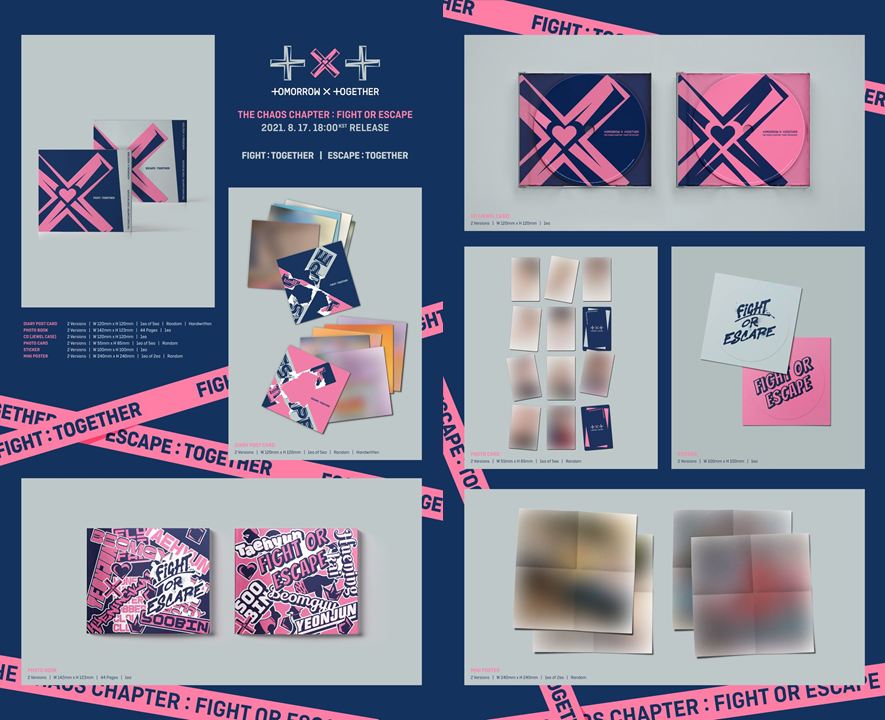 bampdnim's tweet photo. TXT TCC: Fight or Escape PH GO

♡ COMPLETE SET (4 ver) - P3080
♡ FOE Set - P1850
♡ TOGETHER Set - P1250
♡ RANDOM FOE- P950
♡ RANDOM Together - P650

-from weverse shop
-w/ pob
-normal eta
-option for pc pooling

♡ doo/dop: aug 16

♡ ORDER FORM: https://t.co/xYtc9uATyX https://t.co/Nk4X4wFKXd
