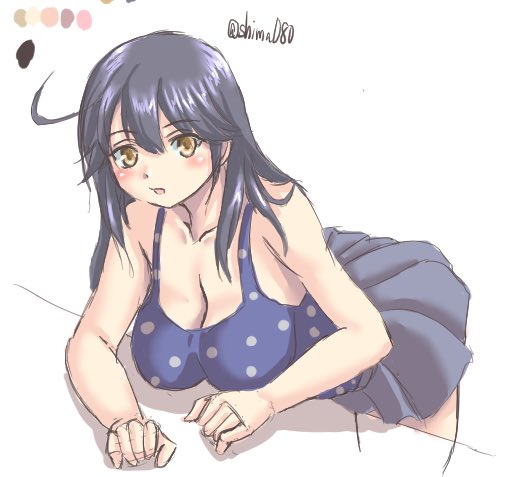 26元祖巨乳駆逐艦気弱っぽいけど何気に撃沈マークつけたりしてるところがいい今や月曜日の~の印象が強いが、青グラデの魔性の~シリーズに書かれていた「気弱だが、誰かと一銭を超えた後は一気に+5歳くらい大人びる」は凄まじく解釈が一致する文言だった、額縁に飾るべき 