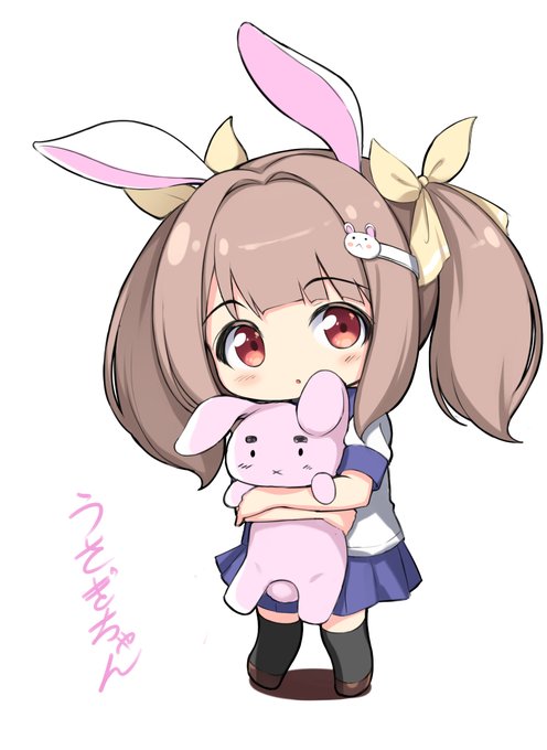 今作ってるCG集のうさぎちゃん。
最近SD絵描いてなかったから難しい🥺🥺🥺 