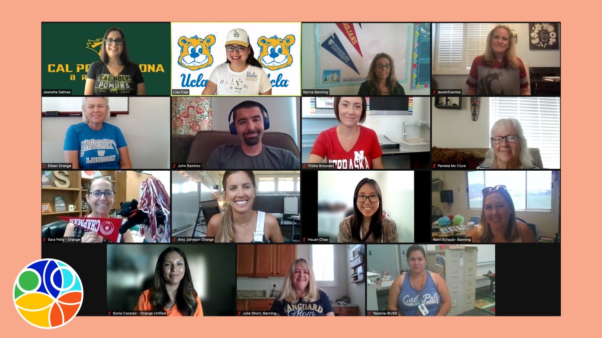 OrendaEd's tweet photo. 👩🏽‍🎓🎓 College Theme Day at Orenda Summer Institute 2021 🎓🧑🏽‍🎓 Thank you to all the stars in this constellation! 💫 🌟🌠  #teamworkmakesthedreamwork https://t.co/gCMC7jvctB