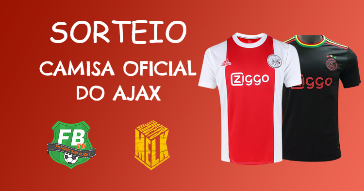 FelipeBMSa's tweet photo. 🚨 ALERTA DE MEGA SORTEIO 🚨

Para concorrer a uma camisa oficial do Ajax basta seguir as regras:

- Dar RT e curtir este tweet
- Seguir @FelipeBMSa
- Seguir @melkjerseys 
 
*O vencedor vai escolher qual modelo quer!

O resultado sairá ao vivo na FB TV no dia 16/08! https://t.co/GDj8SEL7FI