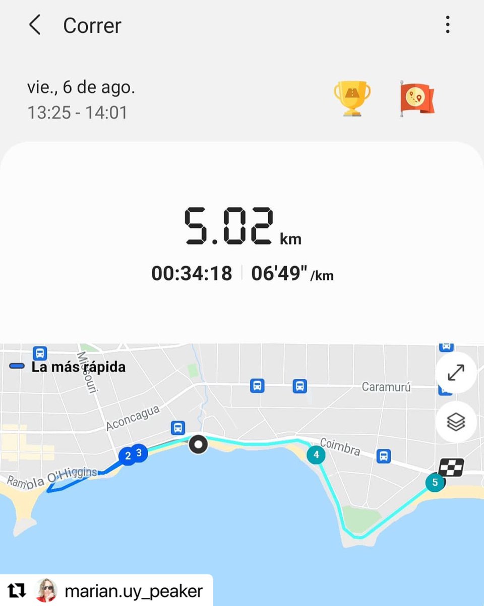 ESSpeakPeakers's tweet photo. #Repost @marian.uy_peaker
Best time so far!! But I Have to beat those 4 minutes!!
Nothing better after running that a Peaker Restore session!
Happy weekend, everybody!
@MyPeakChallenge
@ESSpeakPeakers
#runningfriday
#running
#fitgoals https://t.co/5LAS5sCuqO