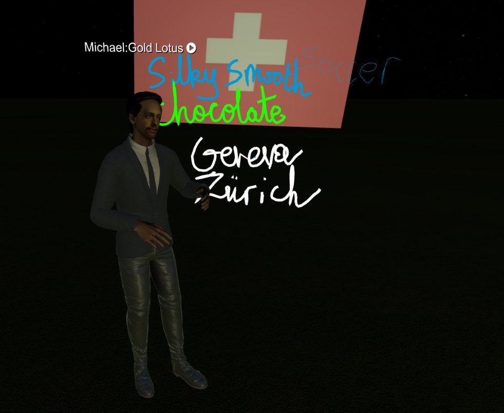 GoldLotusCo's tweet photo. 6 months ago while presenting at a #VR event I realised after 30 mins that I was wearing a chef's uniform.  Today new lows were hit as I delivered an entire English lesson in #VR wearing tight leather trousers, only to realise 3 hours after the event had concluded.  #Metapants https://t.co/dzJcPTdpvS