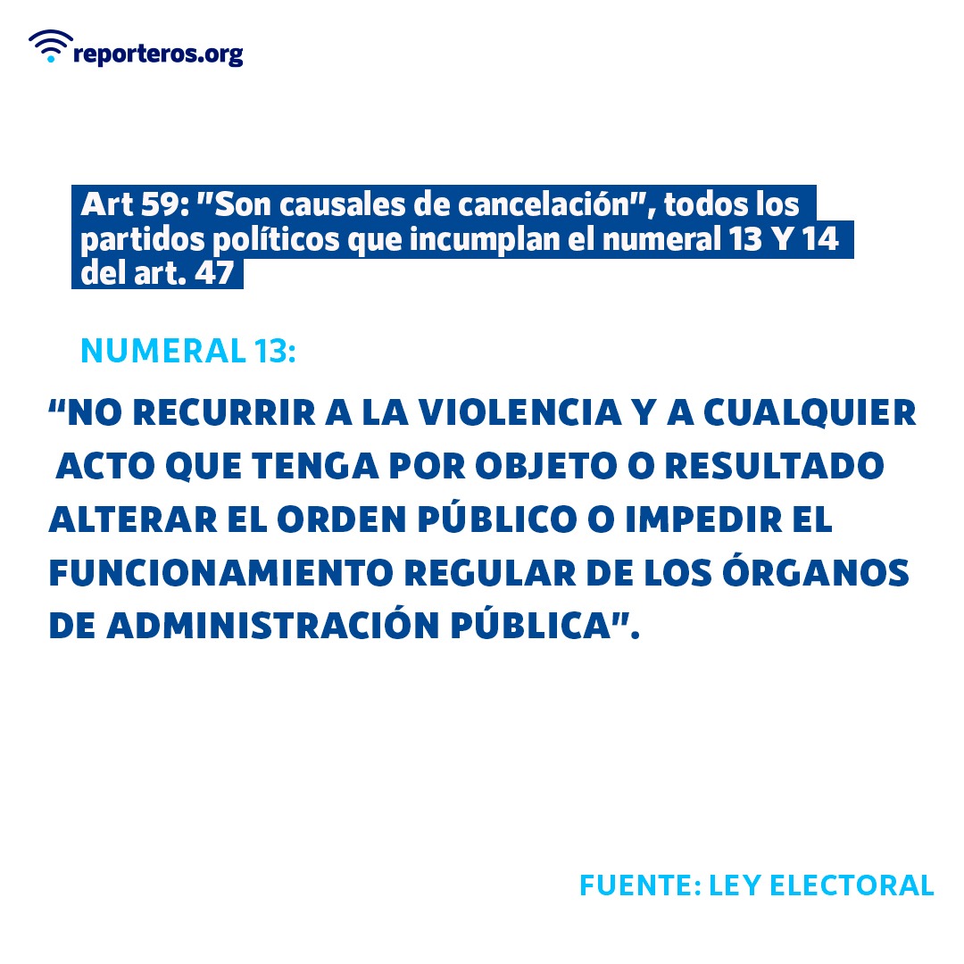 DraUNAN's tweet photo. La ley está más que clara. Aquí les dejo lo que dice la ley electoral

#FueraLaGringa https://t.co/rJ3iPE22WQ