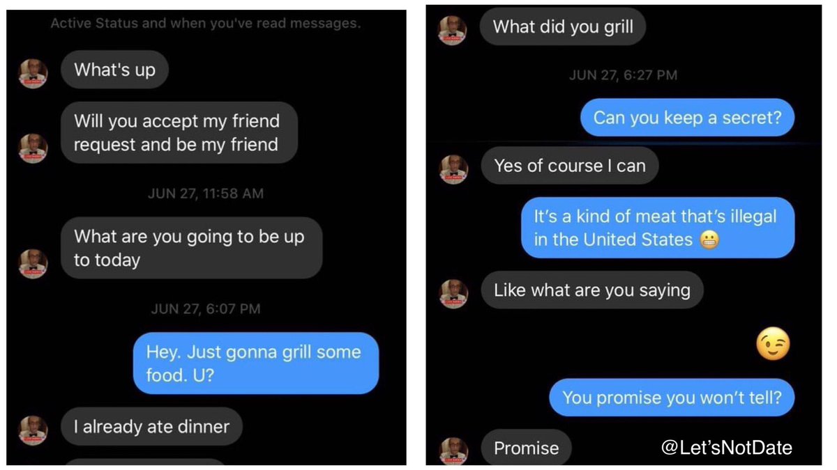 Let’s Not Date tweet media