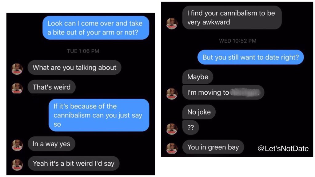 Let’s Not Date tweet media