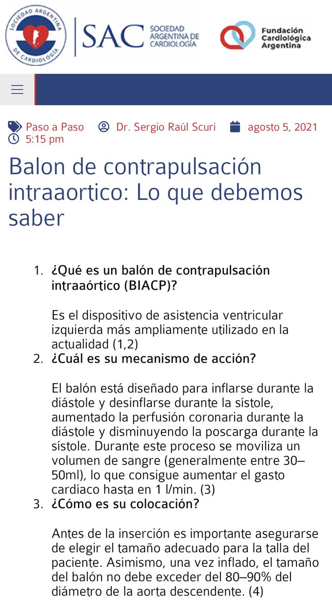 No te pierdas el nuevo Paso a Paso!
<a href="/SAC_54/">Sociedad Argentina de Cardiología</a> <a href="/SACemergencias/">Consejo Emergencias</a> 
sac.org.ar/paso-a-paso/ba…
