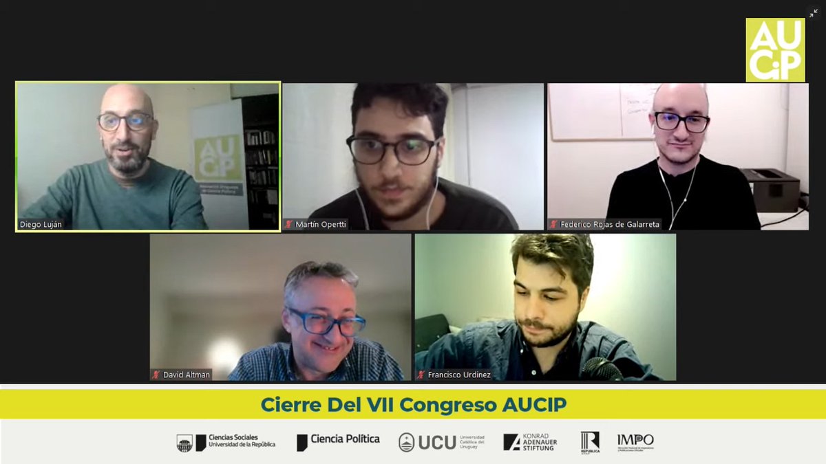 AUCiP's tweet image. #AHORA entregamos los Premios Real de Azúa en la categoría junior a Martín Opertti @MartinOpertti y en la categoría senior a David Altaman @daltmano, Francisco Urdinez @FranciscoUrdin y Federico Rojas 
Felicitaciones a los merecedores ganadores!!!