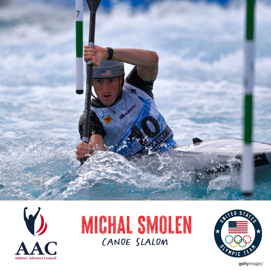Shoutout to AAC Athlete Representative Michal Smolen <a href="/michalsmolen/">Michal Smolen</a>  who paddled to fifth place in canoe slalom and had the top finish for Team USA @tokyo2020 <a href="/GettySport/">Getty Images Sport</a>