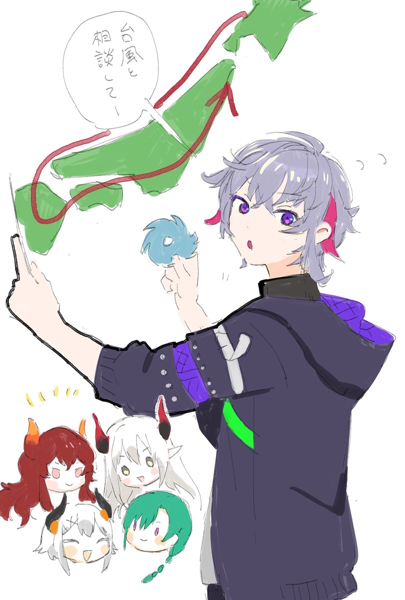 順番も言ってることもふわっふわで頭柔らかくなった にじさんじラジオ体操部 おふとんのイラスト