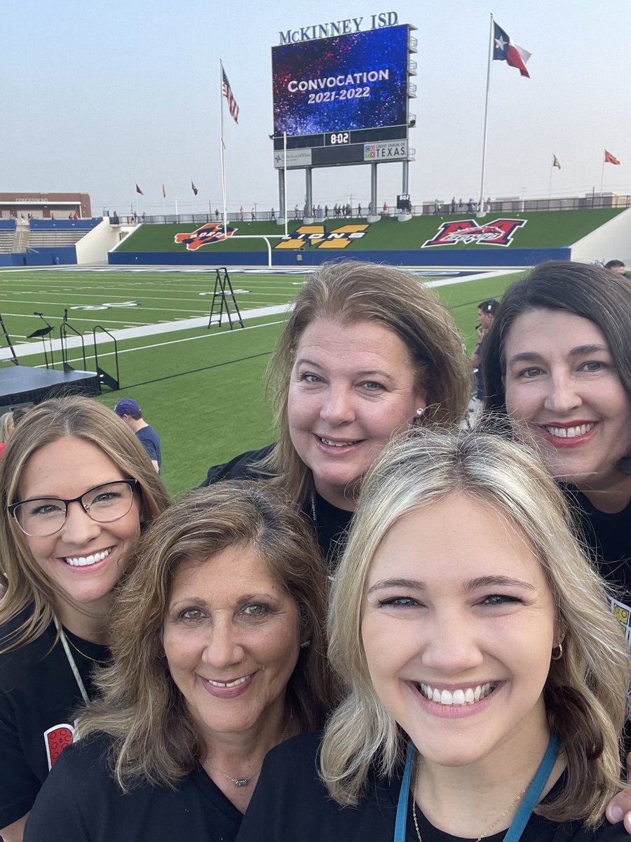 We had such a fun and exciting day <a href="/misd/">misd</a> Convocation this beautiful morning! This 4th grade team is ready and so excited to welcome our ALL our Bears back! #misdconvocation2021