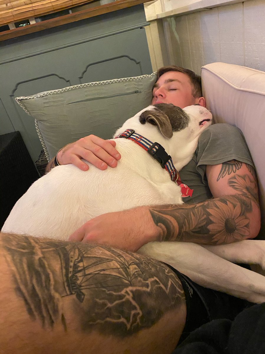 TattedTrauma's tweet photo. My boy ❤️ https://t.co/kBmfmOWjmA