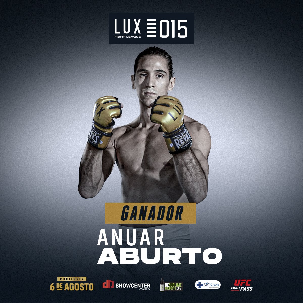 luxfightleague's tweet photo. Y en la primera pelea de la noche y abriendo la cartelera de #LUX015 la victoria por sumisión es para Anuar Aburto Quiroga  vs #FernandoOliva.

#LUXMMA
#itsLUXtime
#LUX015 

#LUXMMA #MMA #mmamexico #mmafighter #mmatraining #mmafights #monterrey #deportesdecontacto #combatsports https://t.co/bBI92YRdwP