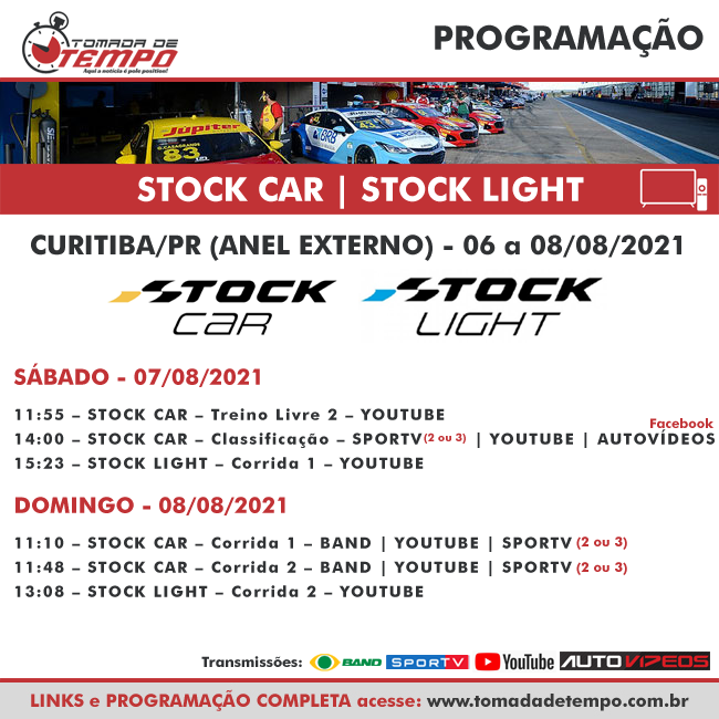 tomadadetempo's tweet photo. Programação e classificação COMPLETA em https://t.co/HDDQ5js8k1

#stockcar #stocklight #turismonacional #programacao #transmissao #curitiba #anelexterno #tomadadetempo https://t.co/wY9nc1W9sM