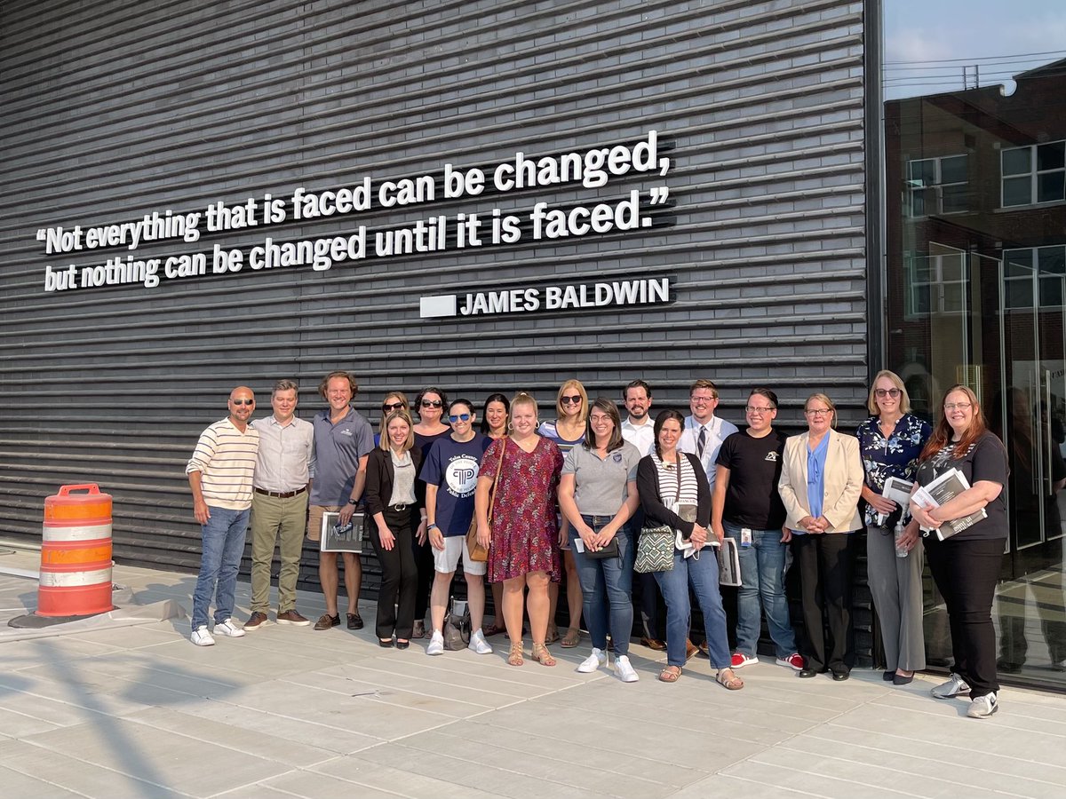 TulsaCountyPD's tweet photo. Thank you @GreenwoodRising for welcoming our defenders and staff! This beautiful, new facility captures the legacy of Greenwood and the importance of its history. https://t.co/8NMDvCGkoi